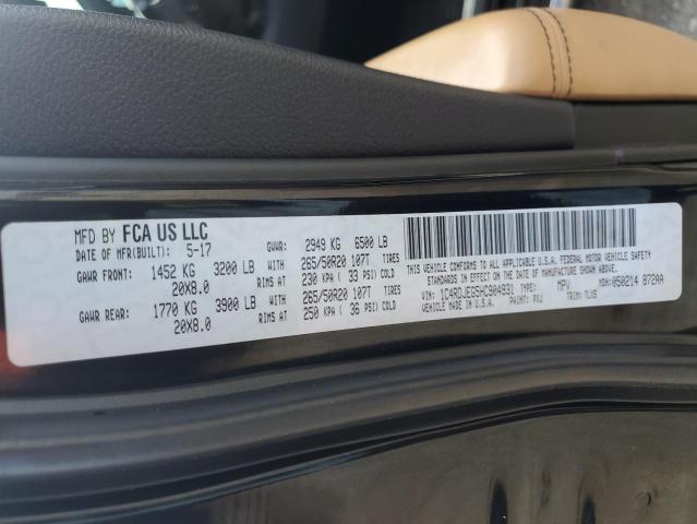 2017 DODGE DURANGO CI - 1C4RDJEG5HC904931