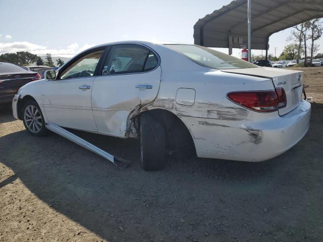 LEXUS ES 330 2005 white  gas JTHBA30G255103224 photo #3