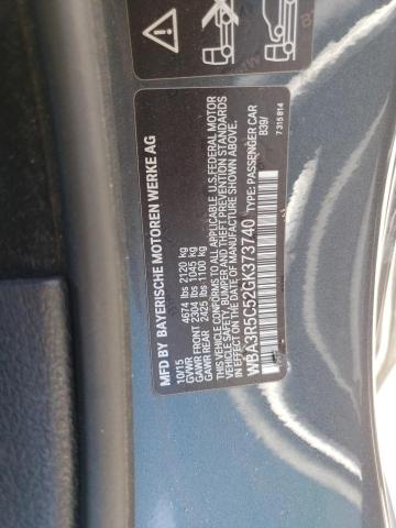 2016 BMW 435 XI WBA3R5C52GK373740