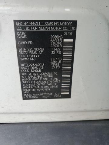 2016 NISSAN ROGUE S - KNMAT2MT4GP737179