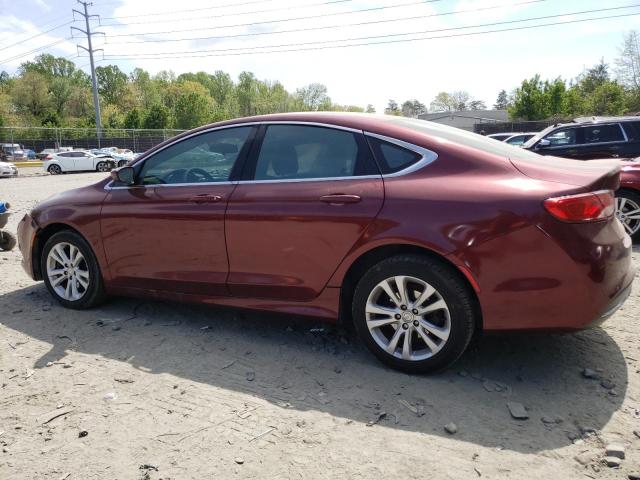 Vin: 1c3cccabxfn582159, lot: 53209775, chrysler 200 limited 20152