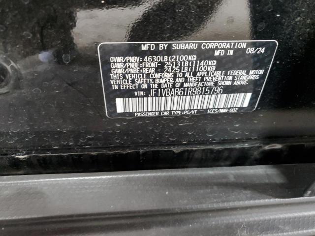 2024 SUBARU WRX JF1VBAB61R9815796