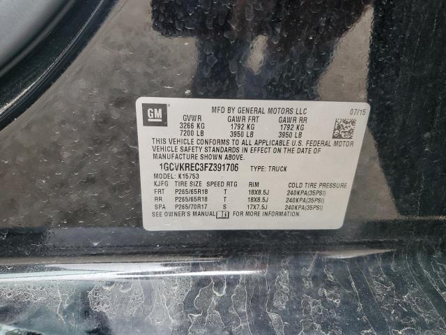 2015 CHEVROLET SILVERADO - 1GCVKREC3FZ391706