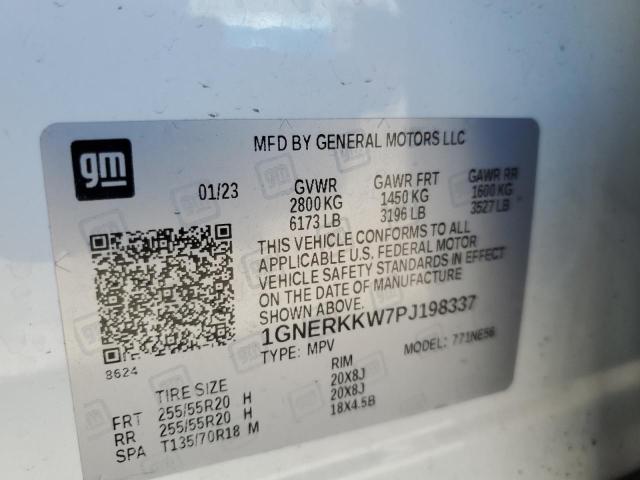 2023 CHEVROLET TRAVERSE P - 1GNERKKW7PJ198337