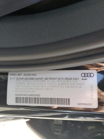 2018 AUDI S6 PREMIUM WAUFFAFC5JN052662