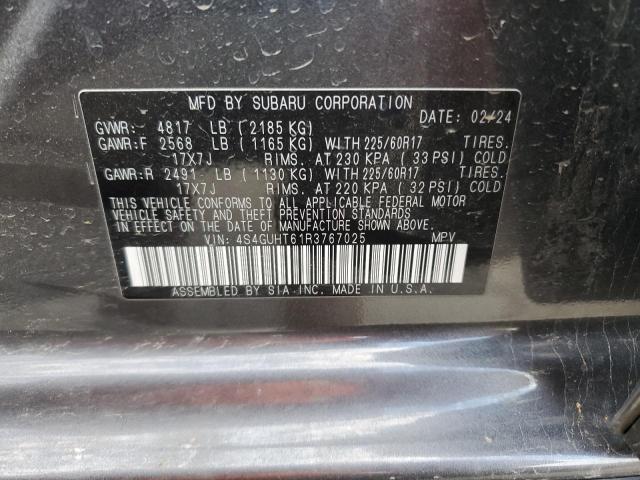 2024 SUBARU CROSSTREK - 4S4GUHT61R3767025
