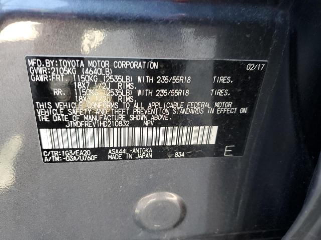 2017 TOYOTA RAV4 LIMIT - JTMDFREV1HD210832