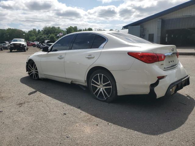 INFINITI Q50 PREMIU 2016 white sedan 4d gas JN1EV7AR8GM340953 photo #3