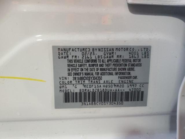 2025 NISSAN SENTRA SV - 3N1AB8CV0SY304350