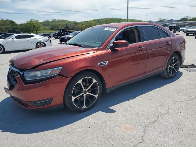 FORD TAURUS SEL 2014 red  gas 1FAHP2E8XEG130980 photo #1