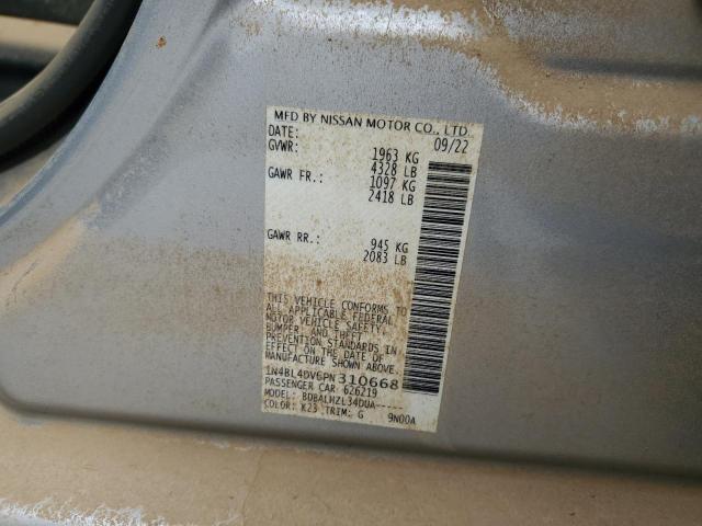 2023 NISSAN ALTIMA SV - 1N4BL4DV6PN310668