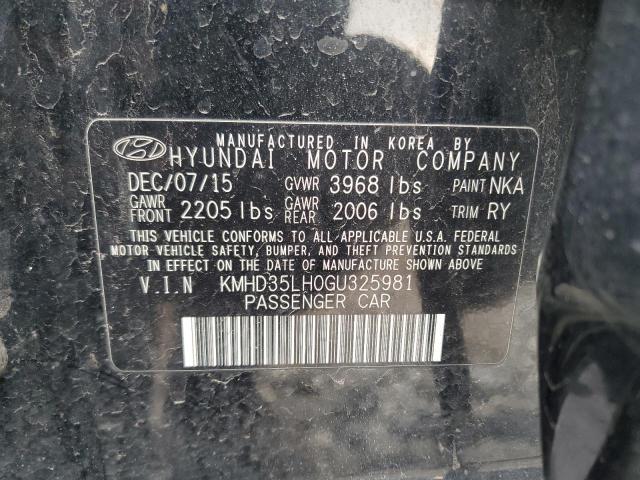 2016 HYUNDAI ELANTRA GT - KMHD35LH0GU325981