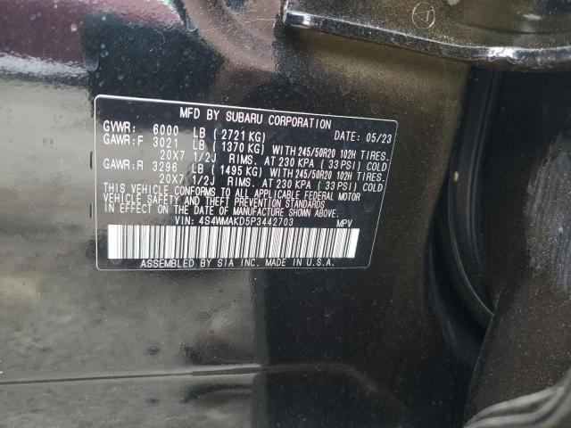 2023 SUBARU ASCENT LIM - 4S4WMAKD5P3442703