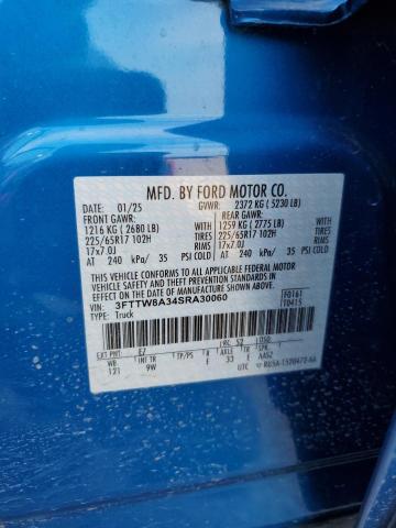 2025 FORD MAVERICK X - 3FTTW8A34SRA30060