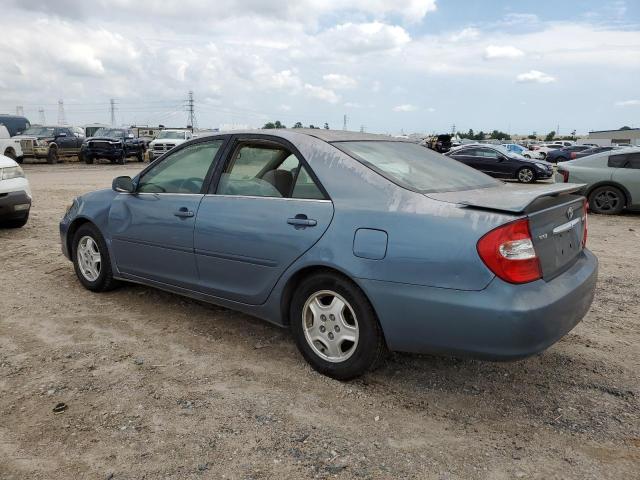 TOYOTA CAMRY LE 2002 blue sedan 4d gas 4T1BF32K12U515023 photo #3