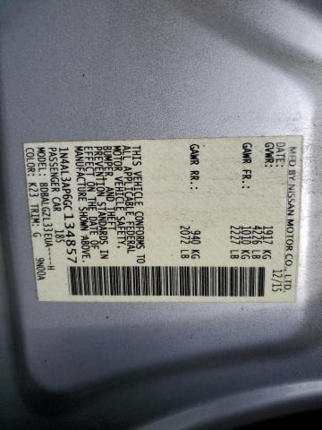 2016 NISSAN ALTIMA 2.5 - 1N4AL3AP6GC134857
