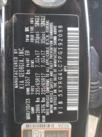 2023 KIA SORENTO LX 5XYRG4LC7PG192098