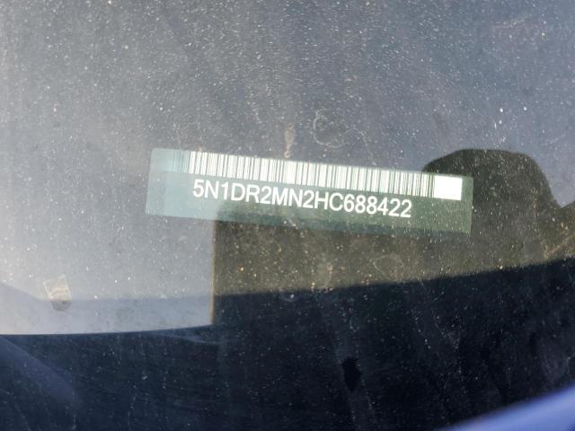 2017 NISSAN PATHFINDER - 5N1DR2MN2HC688422