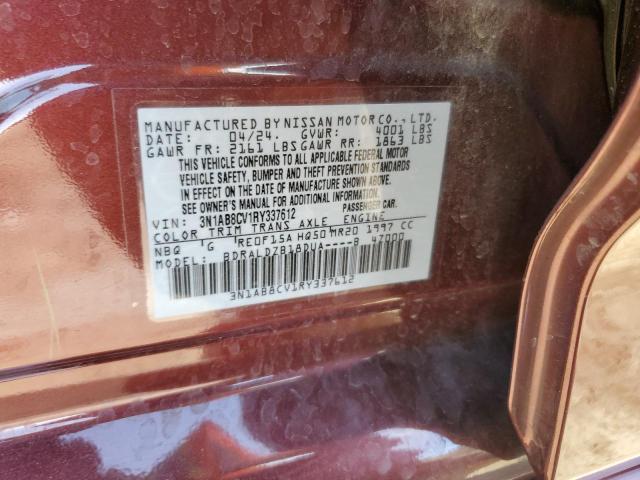 2024 NISSAN SENTRA SV - 3N1AB8CV1RY337612