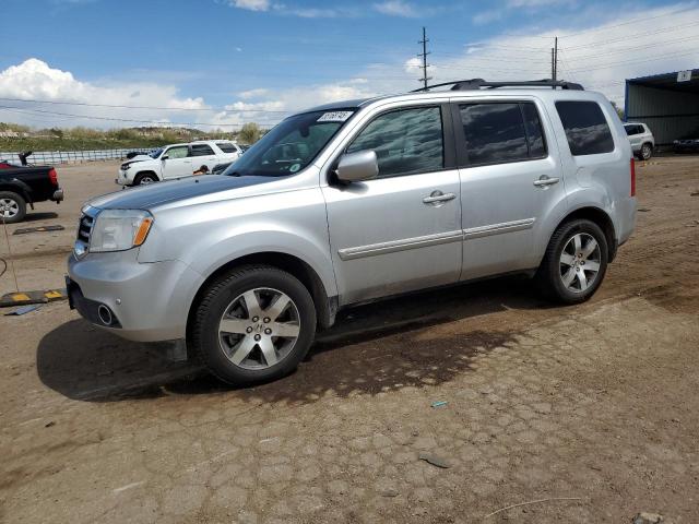 HONDA PILOT TOUR 2013 silver 4dr spor gas 5FNYF4H90DB021465 photo #1