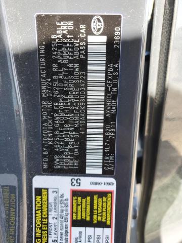2025 TOYOTA CAMRY XSE 4T1DAACK9SU034723