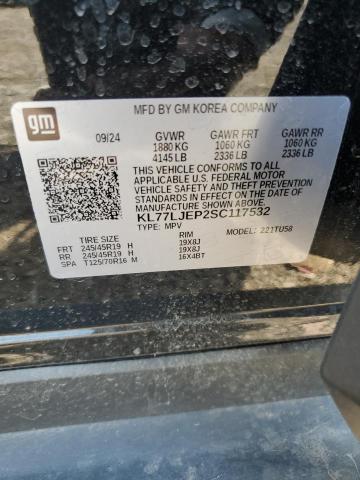 2025 CHEVROLET TRAX 2RS - KL77LJEP2SC117532