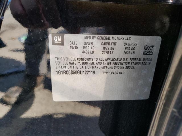 2016 CHEVROLET VOLT LT - 1G1RC6S50GU122119