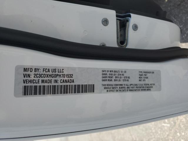 2023 DODGE CHARGER GT - 2C3CDXHG0PH701532