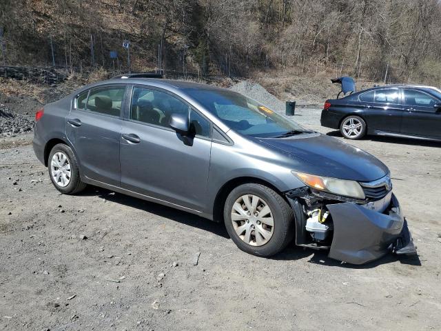 Vin: 19xfb2f5xce342487, lot: 52309045, honda civic lx 20124