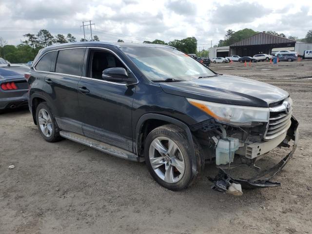 Vin: 5tdykrfh9gs171755, lot: 51659815, toyota highlander limited 20164