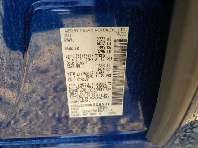 2022 NISSAN FRONTIER S - 1N6ED1EJXNN608536