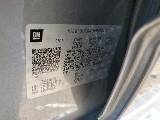 2019 GMC CANYON DEN 1GTG6EEN1K1358882