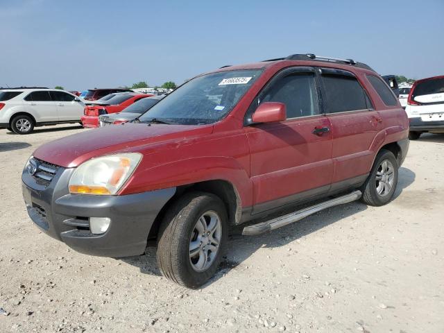 KIA SPORTAGE E 2008 red 4dr spor gas KNDJF723387521557 photo #1