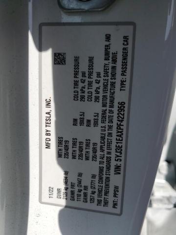 2023 TESLA MODEL 3 - 5YJ3E1EAXPF422956