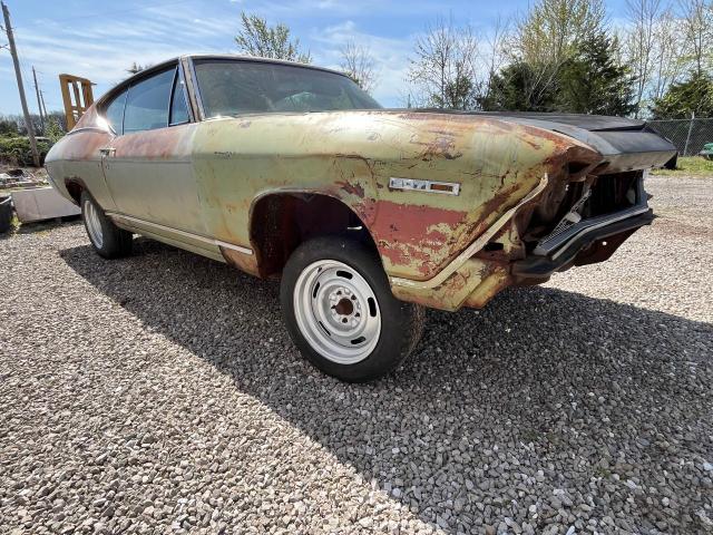 CHEVROLET CHEVELLE 1968 green   136378K178921 photo #1