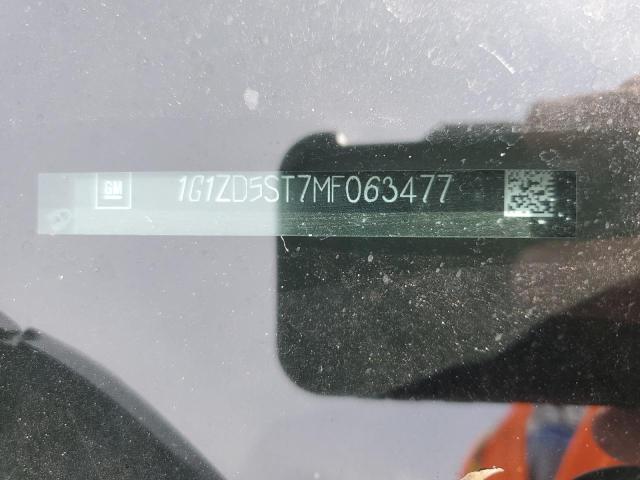 2021 CHEVROLET MALIBU LT - 1G1ZD5ST7MF063477