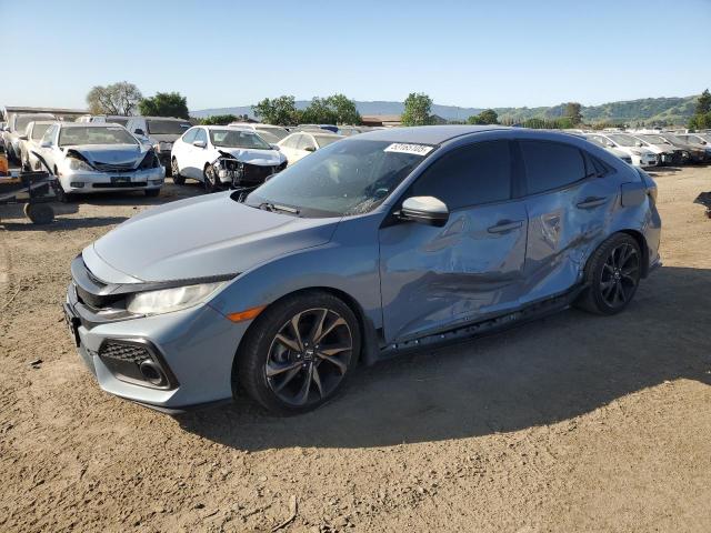 Vin: shhfk7h4xku415446, lot: 53165105, honda civic sport 2019 img_1