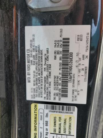 2016 FORD MUSTANG 2D 1FA6P8TH0G5268300