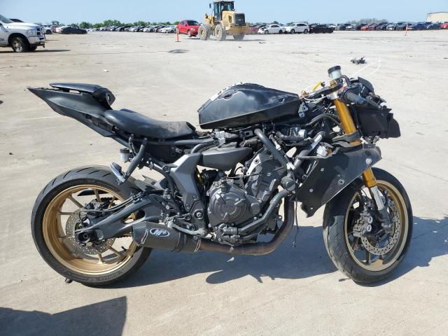 YAMAHA YZFR7 2022 black  gas JYARM38E5NA003163 photo #1
