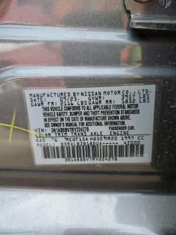 2024 NISSAN SENTRA S - 3N1AB8BV7RY224278