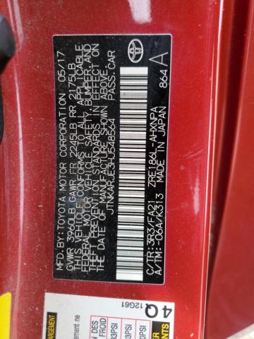 2017 TOYOTA COROLLA IM - JTNKARJE3HJ548564