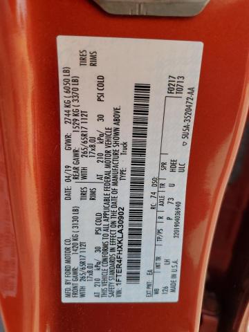 2019 FORD RANGER XL - 1FTER4FHXKLA30902