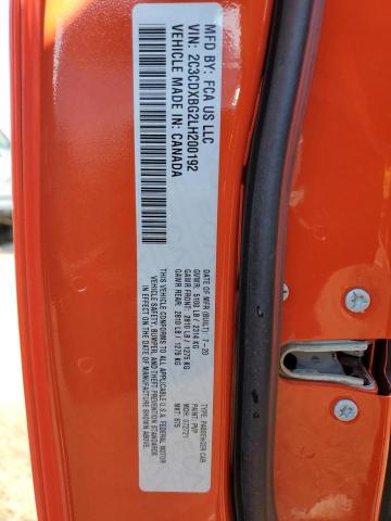2020 DODGE CHARGER SX - 2C3CDXBG2LH200192