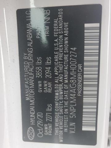2021 HYUNDAI ELANTRA SE - 5NPLM4AG8MH007274