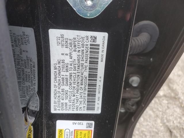 2023 HONDA CIVIC EX - 2HGFE1F7XPH303347