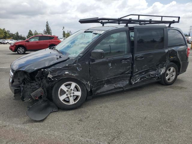 DODGE GRAND CARA 2013 black  flexible fuel 2C4RDGCGXDR581399 photo #1