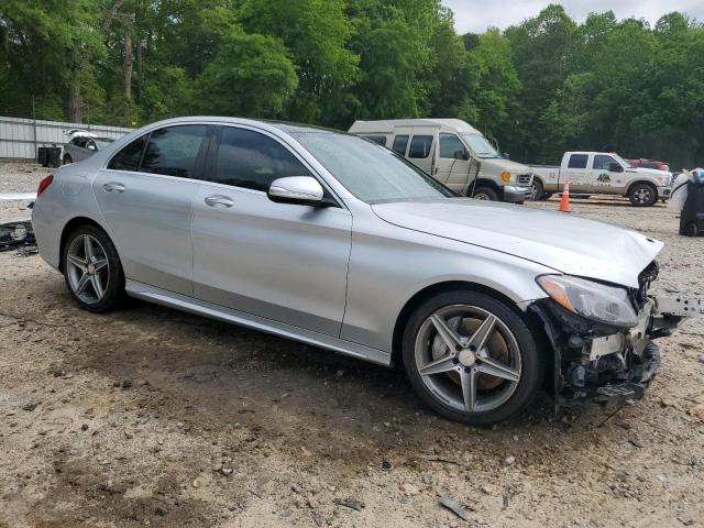 Vin: 55swf4jb1fu051239, lot: 54652115, mercedes-benz c-class 300 20154