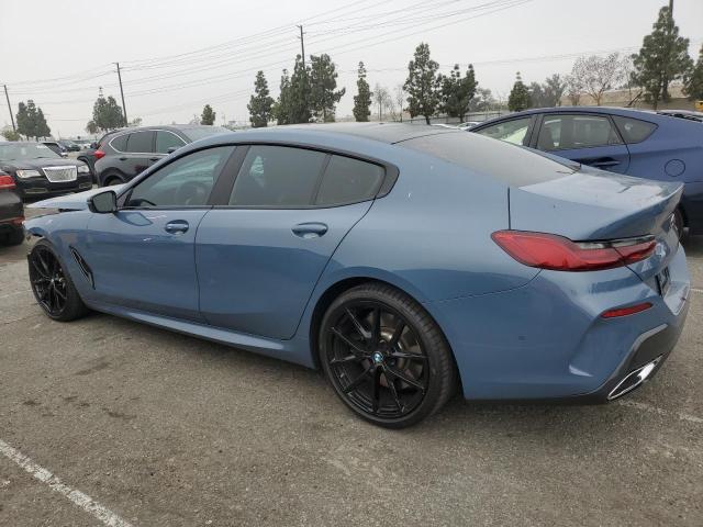 BMW 840I 2022 blue  gas WBAGV2C09NCH74342 photo #3