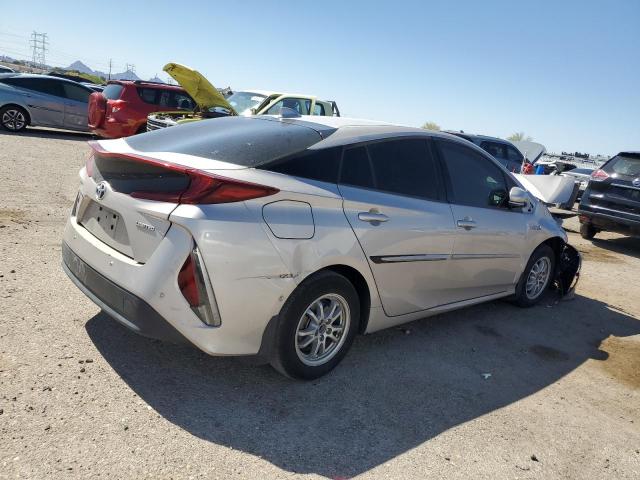 TOYOTA PRIUS PRIM 2020 silver  hybrid engine JTDKARFPXL3124035 photo #4