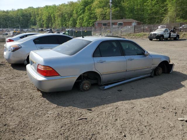 ACURA 3.5RL 2002 silver sedan 4d gas JH4KA96532C008378 photo #4